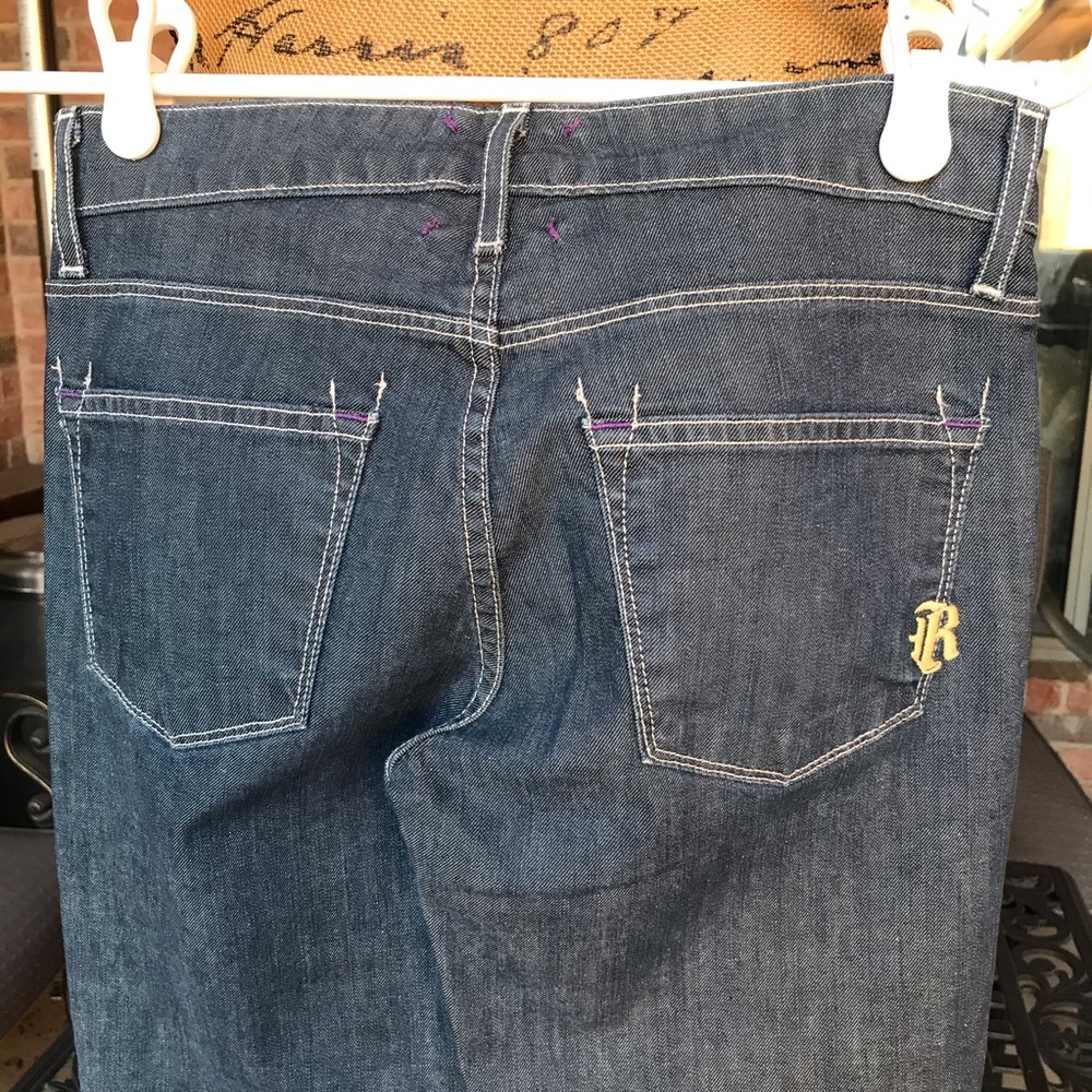 Rich & Skinny Sexy Bootcut Jeans, Rinse Deluxe Size 25 - Picture 5 of 6